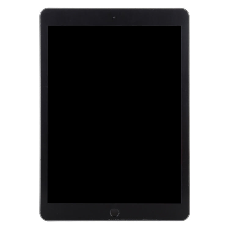 Tablet display dummy with black powered-off screen and dark bezel