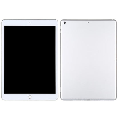 Tablet display dummy with white front screen and silver back