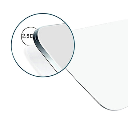 2.5D tempered glass screen protector corner detail with smooth curved edge