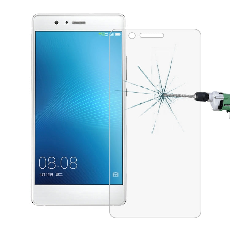 Tempered glass screen protector for Huawei P9 Lite, clear 2.5D curved film