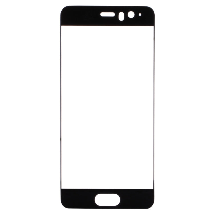Huawei P10 tempered glass screen protector with black bezel and front screen panel