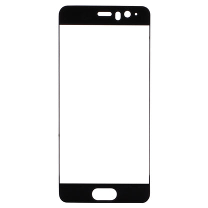 Huawei P10 tempered glass screen protector with black bezel and front screen panel