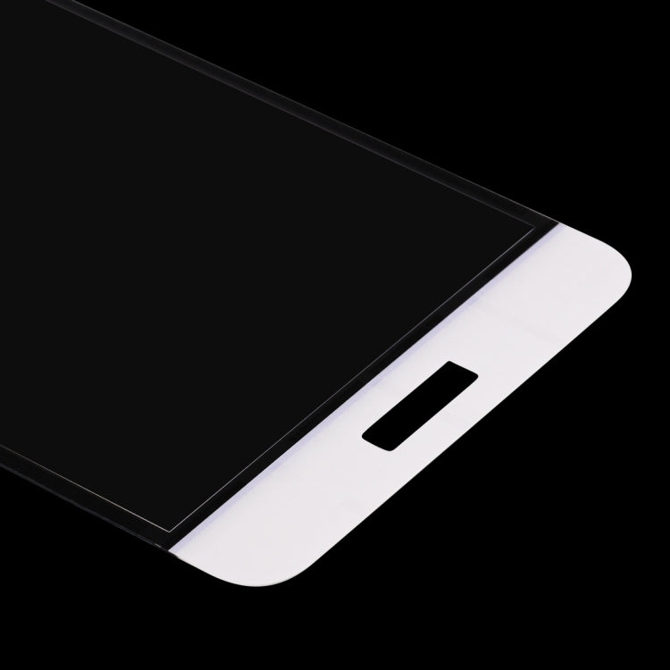 White edge tempered glass screen protector showing slim fit and cutout window