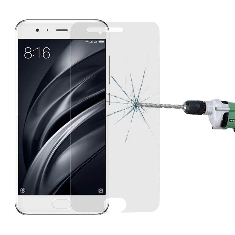 Mi 6 tempered glass screen protector with shatter-protection icon