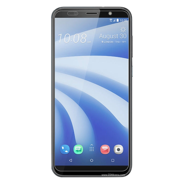 Tempered glass screen protector for HTC U12 Lite, clear front panel fit