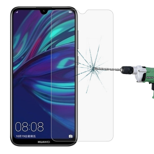 Tempered glass screen protector film with curved edge for a Huawei smartphone screen