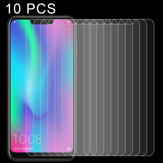 Tempered glass screen protectors (10-pack) with 2.5D curved edge, clear finish