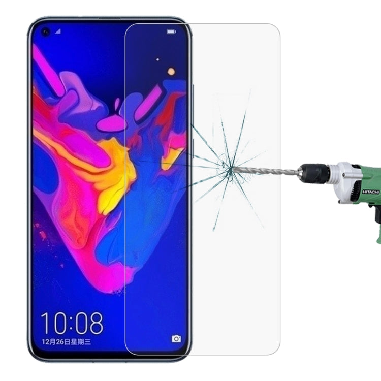 Tempered glass screen protector for smartphone, clear full-screen cover with rounded edges