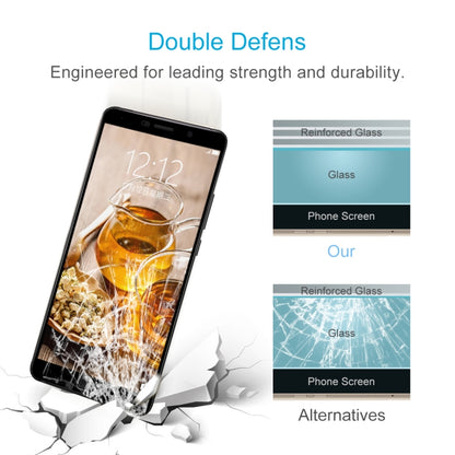 Shatter-resistant tempered glass screen protector for phone, reinforced durability