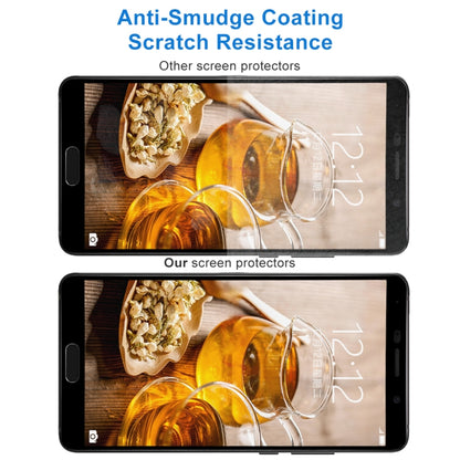 Tempered glass screen protector comparison on phones showing scratch-resistance design