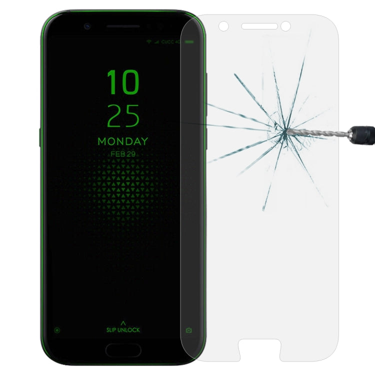 Tempered glass screen protector film with 2.5D edges for Black Shark phone