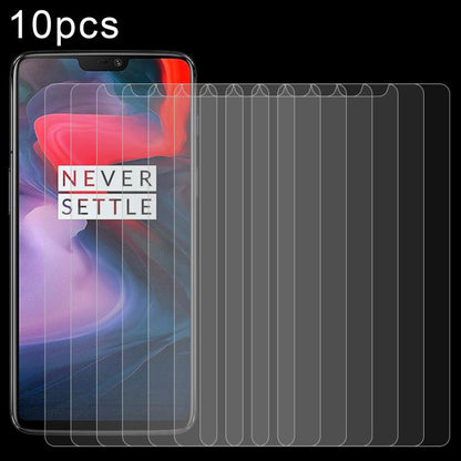10-pack 2.5D tempered glass screen protectors with curved-edge fit