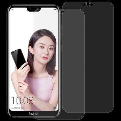 2-pack tempered glass screen protectors for Honor 9i, 2.5D black edge