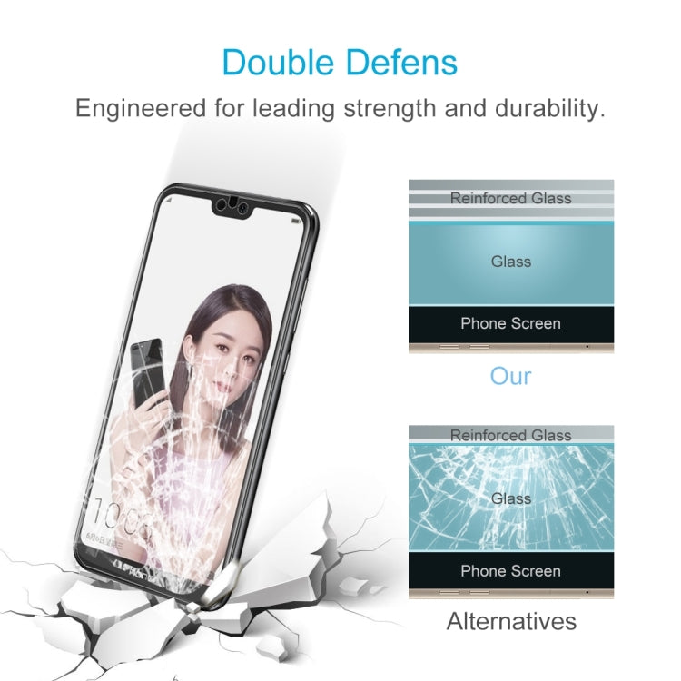 Tempered glass screen protector for Honor 9i with reinforced glass durability graphic