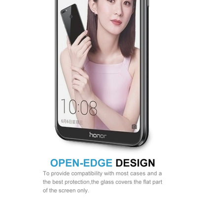 Tempered glass screen protector for Honor 9i with open-edge design
