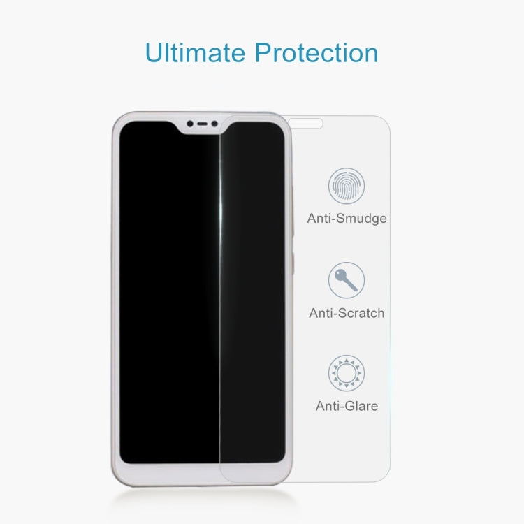 Tempered glass screen protector with anti-smudge, anti-scratch, and anti-glare coating