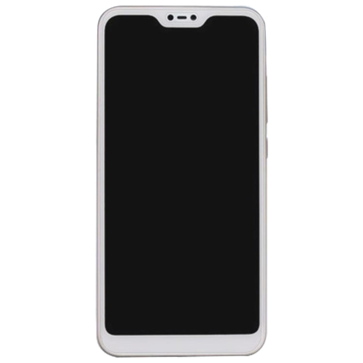 Clear 2.5D tempered glass screen protector film with camera and speaker cutouts