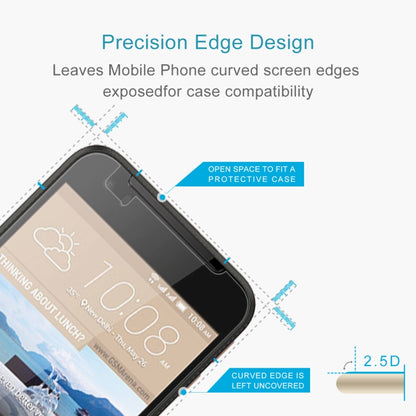Smartphone tempered glass protector with curved edges and open space for case compatibility