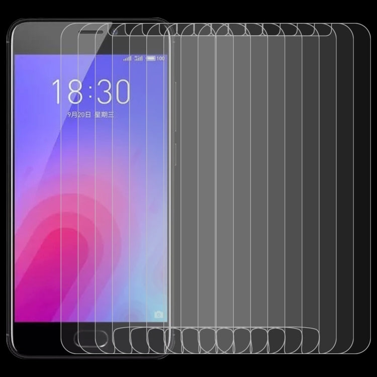 Tempered glass screen protector set (10-pack) clear curved films for phone screen