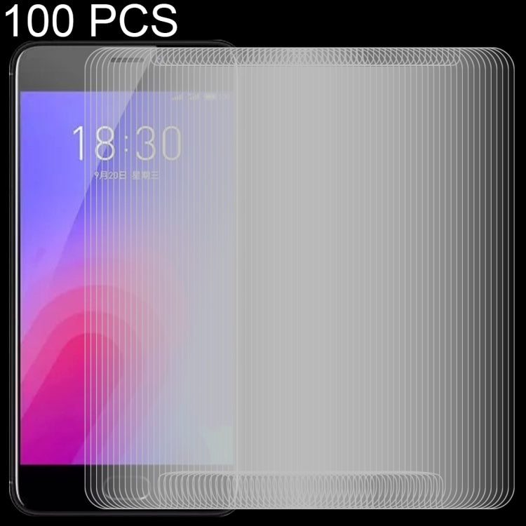 Clear 2.5D tempered glass screen protector films, multiple pieces for a phone display