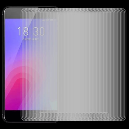 Clear tempered glass screen protector films with 2.5D curved edges, bulk pack