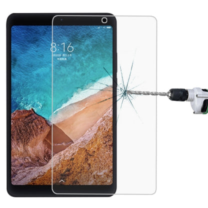 Tempered glass screen protector for tablet, aligned over cracked display