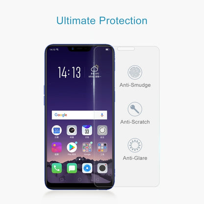 Tempered glass screen protector set with anti-scratch and anti-glare for OPPO AX5