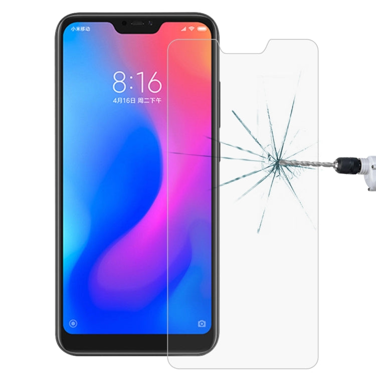 Tempered glass screen protector for smartphone, 2.5D curved edge, with shatter-resistant display