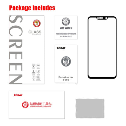 Box contents for full-glue tempered glass screen protector for Huawei Mate 20 Lite