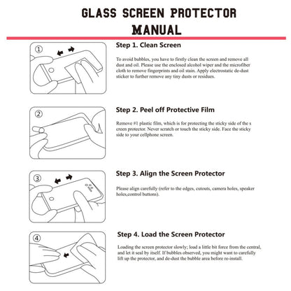 Installation guide for glass screen protector on Huawei Mate 20 Lite