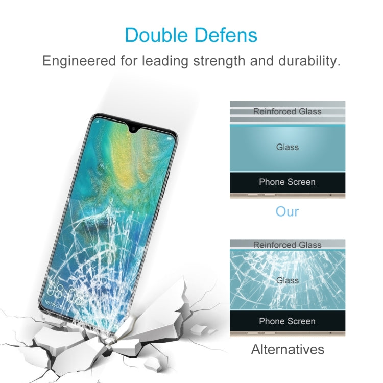 Tempered glass screen protector with reinforced glass design for improved durability