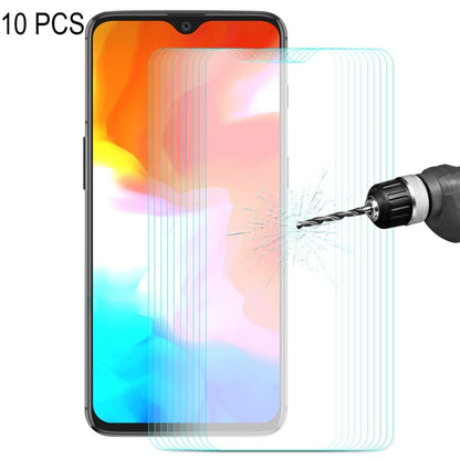 10-pack tempered glass screen protector films, 2.5D curved edges for OnePlus 6T/7