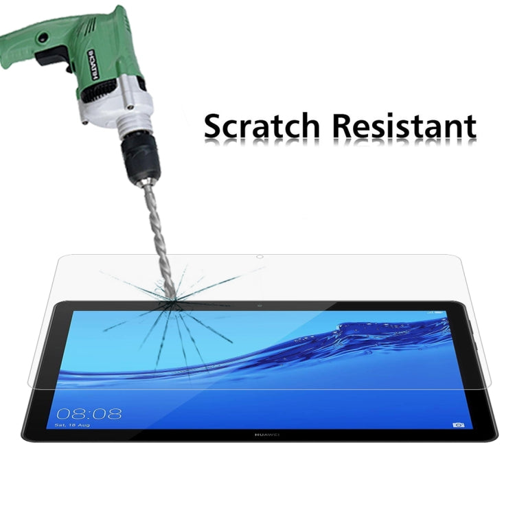 Tempered glass screen protector film protecting tablet screen from cracks, 9H