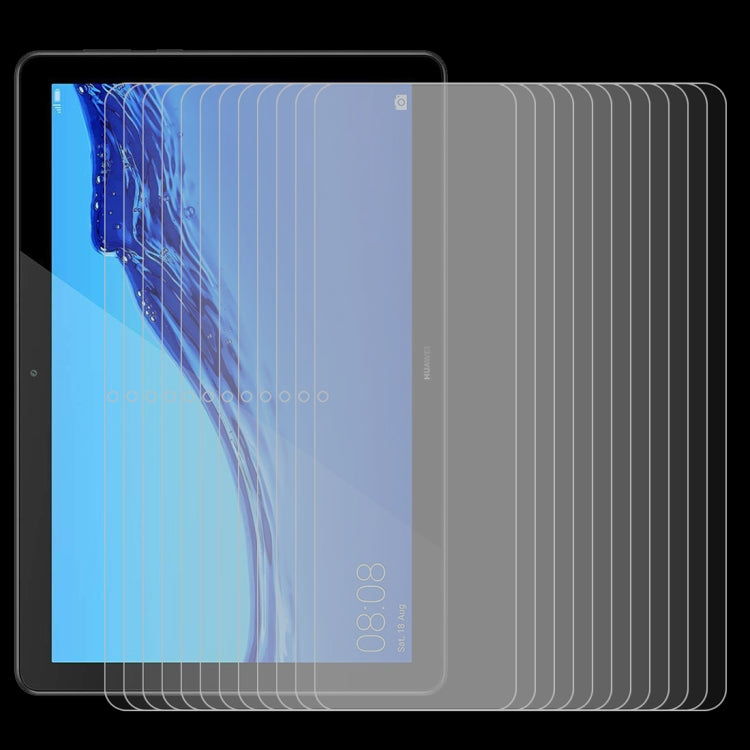 Stack of 75 tempered glass screen protector films, clear anti-scratch set