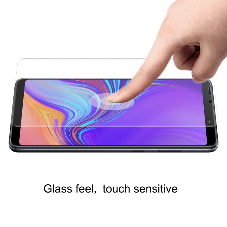 Full-screen hydrogel screen protector film for Samsung Galaxy A9 (2018), touch-friendly