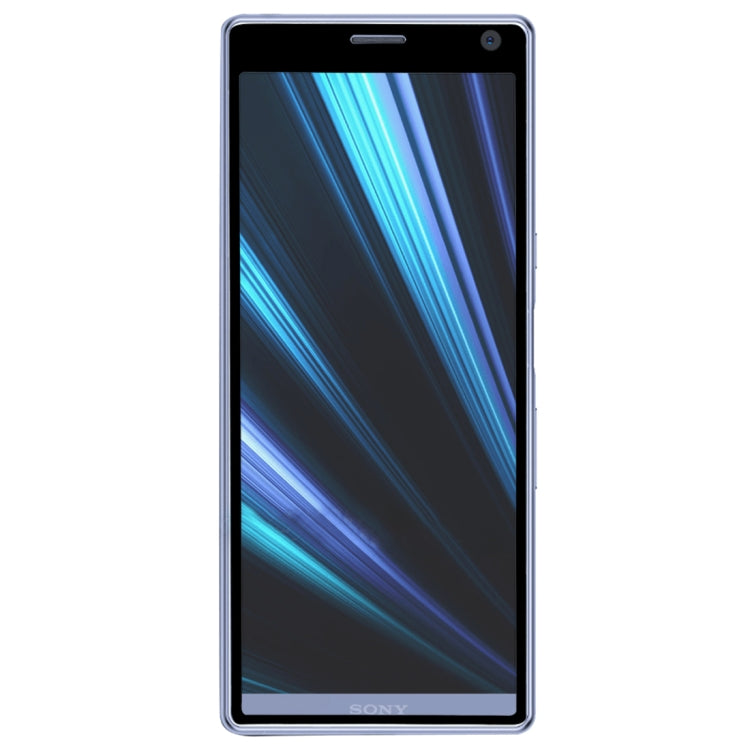 Tempered glass screen protector film covering the front of Sony Xperia XA3