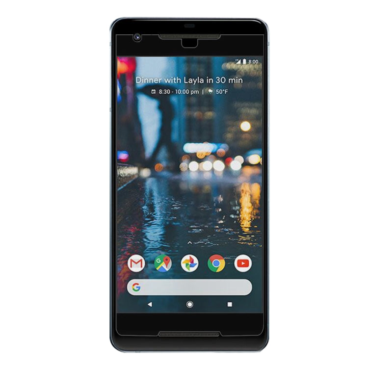 Google Pixel 2 XL smartphone with screen protector film