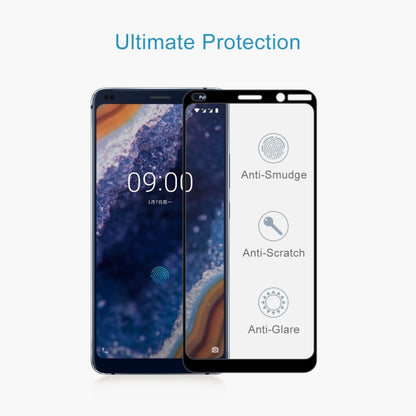 Tempered glass screen protector for Nokia 9 with anti-smudge, anti-scratch, anti-glare