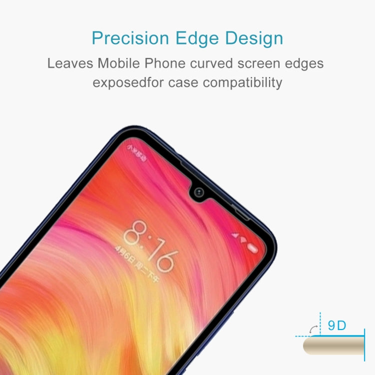 Curved 9D tempered glass screen protector fitting phone display edge