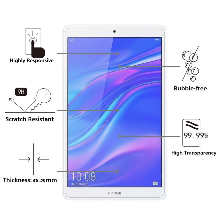 Tablet screen protector film, bubble-free, 9H scratch-resistant, high transparency