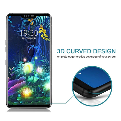 3D curved tempered glass screen protector for LG V50 ThinQ 5G, edge coverage