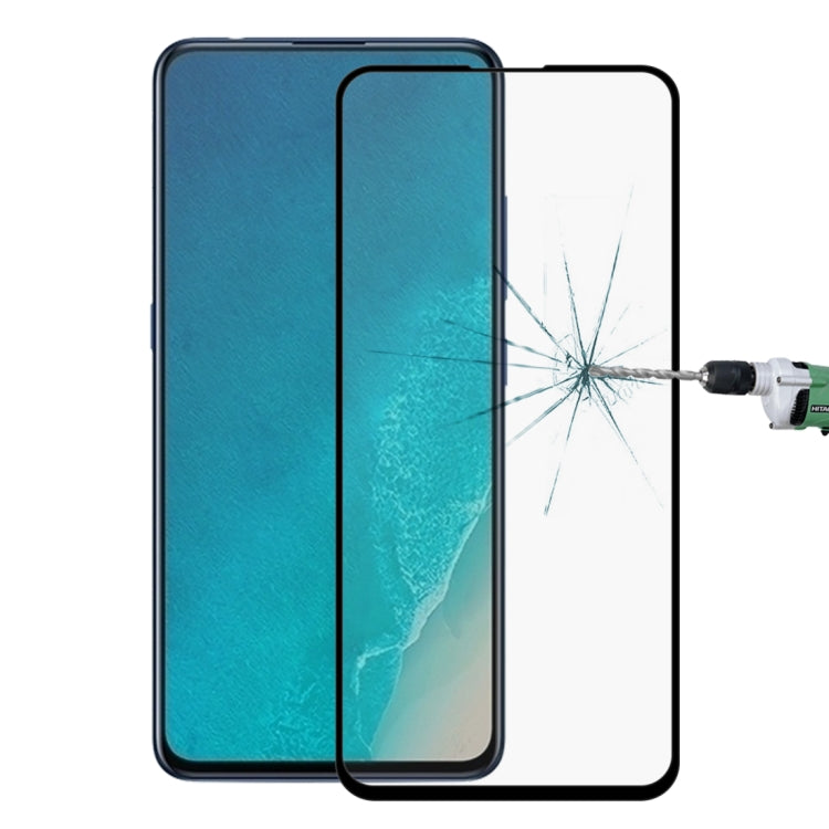 Full screen tempered glass screen protector with black edges for Vivo phone