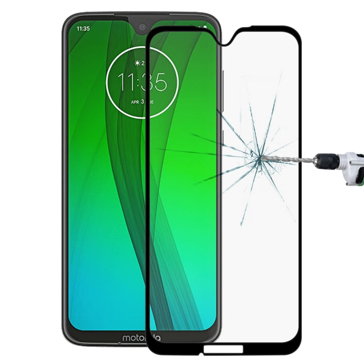 9H tempered glass screen protector for Motorola Moto G7 with full-screen coverage