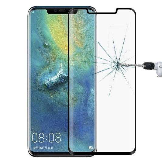 Tempered glass screen protector film for Huawei Mate 20 Pro, 3D curved full coverage