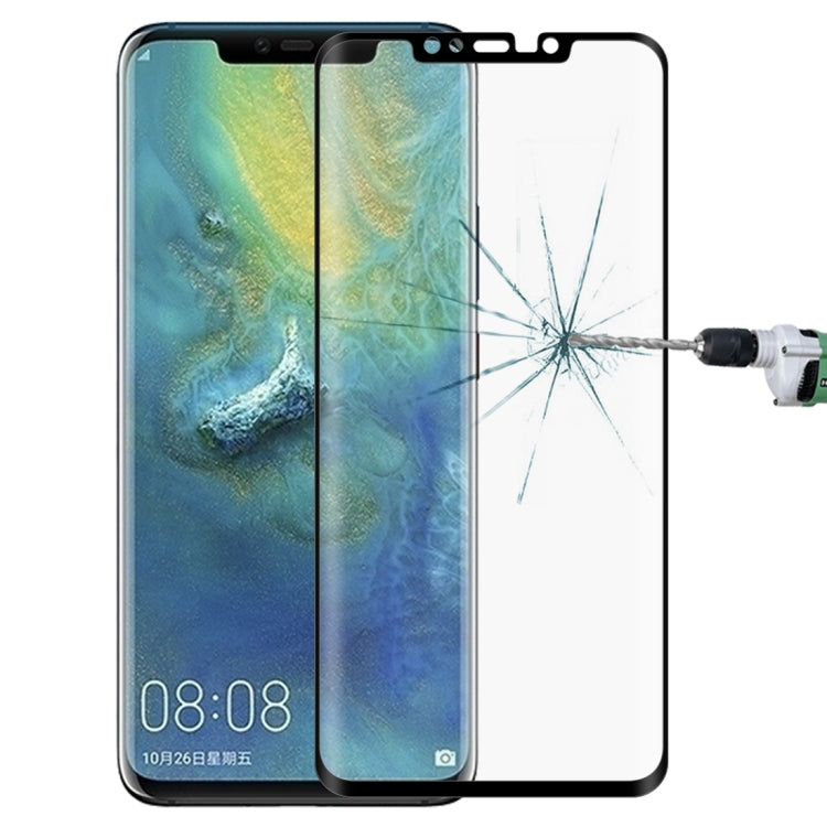 Tempered glass screen protector film, clear curved full-screen shield for a phone