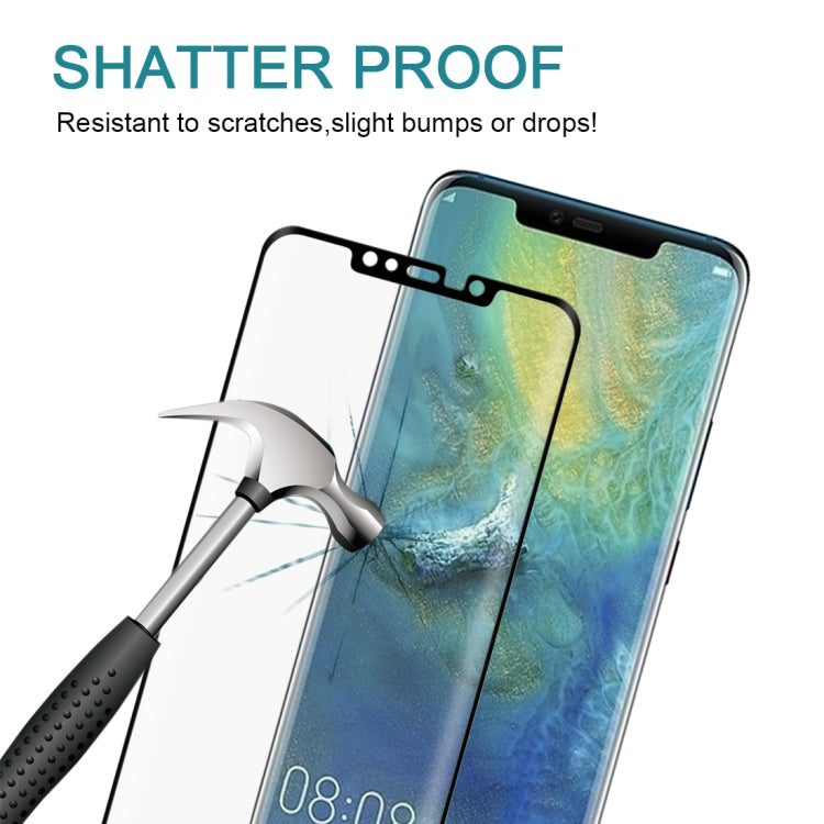 Tempered glass screen protector for phone, shatter-resistant clear curved shield