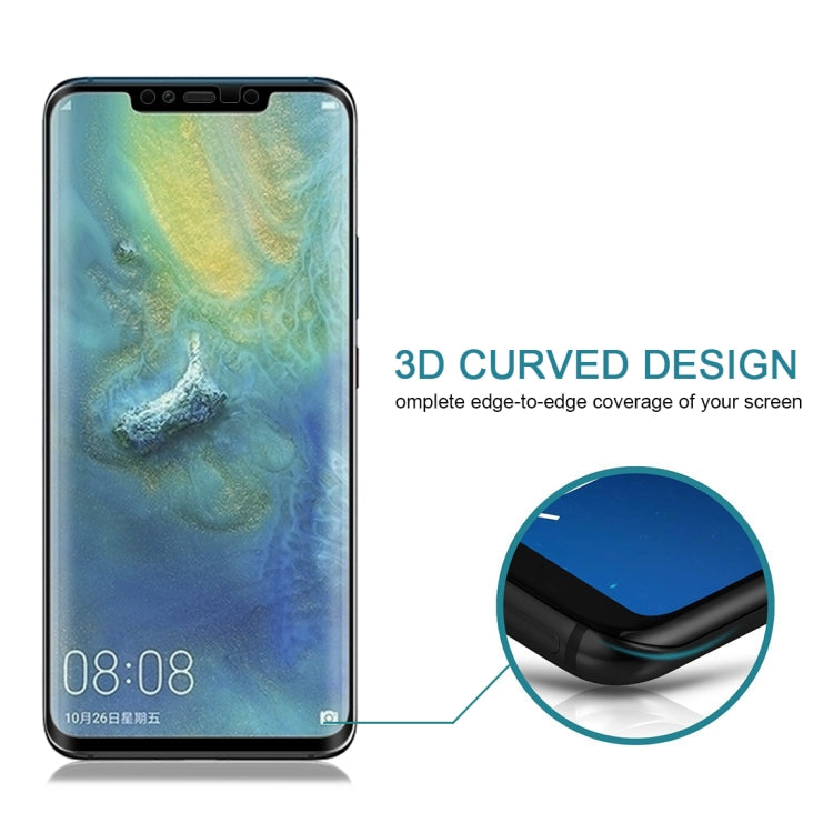 3D curved tempered glass screen protector with edge-to-edge coverage for a phone
