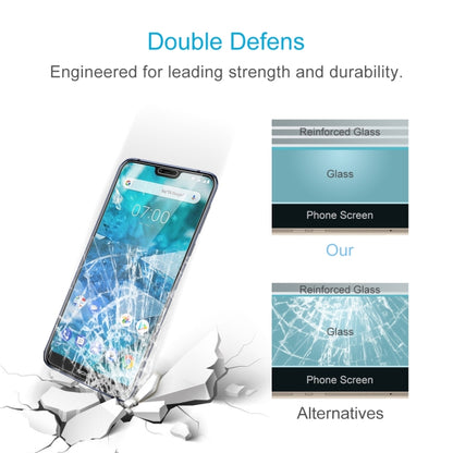 Tempered glass screen protector with impact and crack resistance graphic