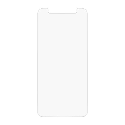 Tempered glass screen protector sheet with cutouts for speaker and sensors