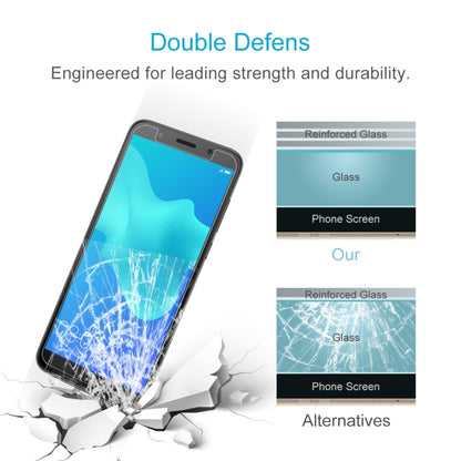 Tempered glass screen protector with reinforced glass layer for added durability